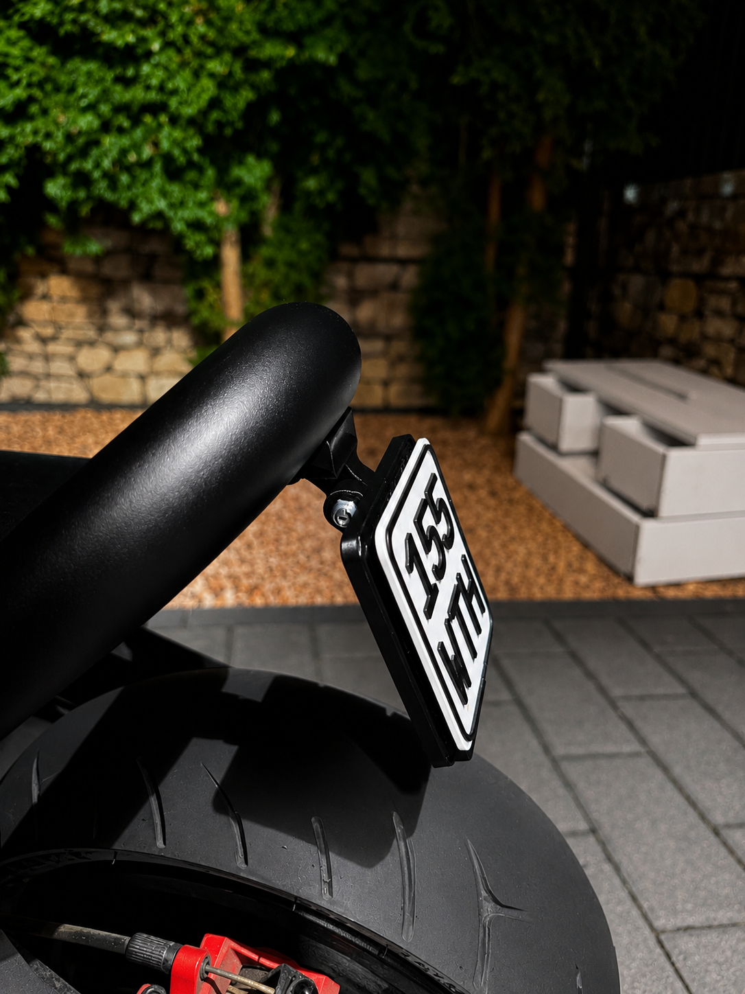 Kennzeichenhalter klappbar für Segway GT3