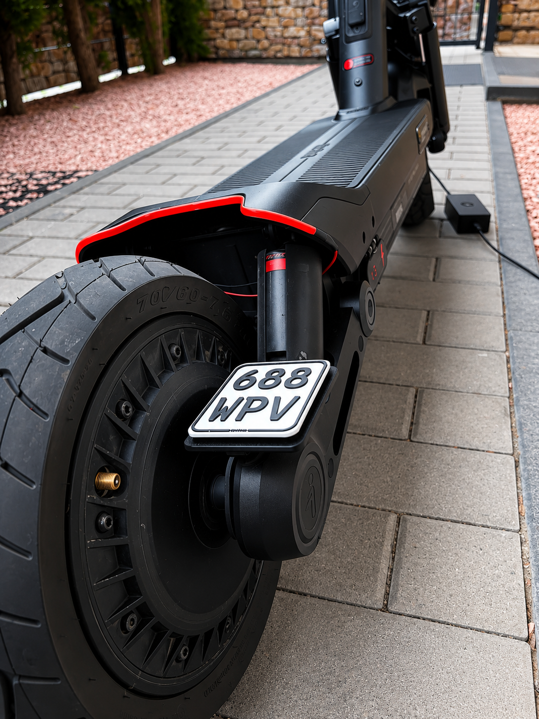Klappbarer Kennzeichenhalter für Segway G3 & G3 Max
